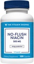 Vitamín Shoppe No Flush Niacin 500MG, podporuje hladiny cholesterolu Už v normálnom rozsahu, podporuje metabolizmus a výrobu energie, raz denne (100 kapsúl)