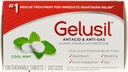 Gelusil Antacidá a tablety proti plynným plynom na úľavu od pálenia záhy, reflux kyseliny, lámanie a plyn, chladná mincovňa - 100 ml blister (balenie 2)