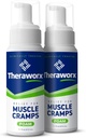 Teramorx Relief for Muscle Cramps Pena Fast-Acting Muscle Spasm, Leg Soreness with Magnézium Sulfate - 7,1 oz - 2 Count