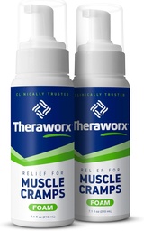 Teramorx Relief for Muscle Cramps Pena Fast-Acting Muscle Spasm, Leg Soreness with Magnézium Sulfate - 7,1 oz - 2 Count