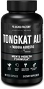 Jacked Factory Indonesian Tongkat Ali + Fadogia Agrestis - 200:1 Extract Longjack Tongkat Ali for Men with Fadogia Agrestis 600mg & Primavie Shilajit to Support Vitality, Energy, & Mood - 60 Capsules