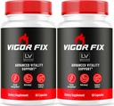(2 balenia) Vigor Fix pilulky, Vigor Fix, Vigor Fix Advanced Formula, Vigor Fix Formula, Vigor Fix vitamín, VigorFix pilulky 120 kapsule po dobu 2 mesiacov
