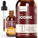 Aktívny jód - Noscent jód kvapky - Liquid Delivery for Better Absorbtion - podporuje zdravú energiu, vitality, a jódové hladiny