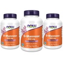 Teraz Foods Supplements, D- Mannose 500 mg, Non-GMO Project Overené, Zdravé močové Tract*, 120 Veg Kapsule (Pack of 3)