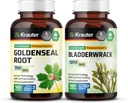 BIO KRAUTER Goldenseal 100 kapsúl & Bladderwrack 100 kapsúl
