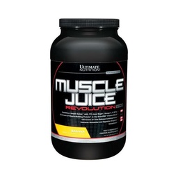 Ultimate Nutrition Muscle Juice Revolution 2600 Váha Gainer, Muscle Recovery with Glutamín, Micellar Casein and Time Release Complex Carbohydráts, Banana Protein Powder, 4,69 libra