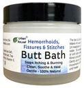 Urban ReLeaf Butt Bath! Hemoroidy, Fissures & Stitches. Pomáha svrbenie a pálenie. Čistá, upokojujúca a pokojná. Easy Sitz Bath! Rýchla pomoc! Gentle Sea Salt Soak. Jemné, efektívne, 100% prírodné