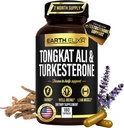 Turkesterone Tongkat Ali for Men and Women – 2-in-1 Natural Testosterone Support for Energy & Fitness - High Potency Turkesterone Supplement for Men with Tongkat Ali –– Pure Non-GMO Formula