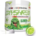 EHP LABS Ghostbusters OxyShred Thermogenic Pre Workout Powder & Shredding Supplement - klinicky preukázané preworkout Powder s Acetyl L karnitín, Energy Boost Drink - Slimer Lime, 60 Servings