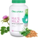 Organizka Ma's Milk Herbal Laktation Supplement (120 Caps): Tradičné Dojčenie Essentials Used for Centuries - Blahoslavená bodliak, senovka, Moringa - Podpora laktácie pre mlieko zvýšenie