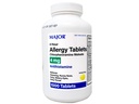 Veľké alergické tablety, chlorfeniramín Maleát 4 mg, Antihistaminikum 4 hodiny, 1000 tabliet