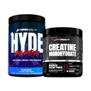 PROSUPPS Hyde Signature Trvalá energia pre-Workout, Blue Razz - 60 Servings, a Creatin 300 Bundle