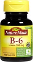 Nature Made Vitamin B6 100 mg Tablety, 100 pl