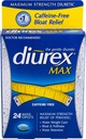 Diurex Max Water Caplets Caffeine Free - 24 Caplets, balenie po 2