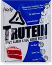 Telo Nutrition Trutein High Protein Powder: 45% Srvátka, 45% Kazeín, 10% Vaječná bielka, bez lepidla, nízky sodík, tráva Fed Srvátka Protein Powder, Gym Supplement & Breakfast Shake, Red Velvet Cake, 34g Vzorka