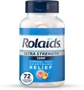 Rolaids Ultra sila Antacidum Žuvacie tablety, rozmanité ovocie, 72-Count