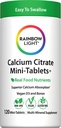 Rainbow Light Citrate Tablety s vitamínom D, Dietary Supplement Poskytuje vysoko-Potencie Bone Health Podpora, s vápnikom a vitamínom D, Vegetariánom a bez lepidla, 120 Počet