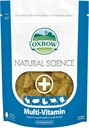 Oxbow Natural Science Multi-vitamín, High Fiber Supplement for Rabbits & Guinea Ošípané, Made with Timothy Hay, Multi-Pet Domácnosti, Omega 3 & 6 Mastné kyseliny, Made in USA, 4.2 oz Bag