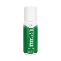 Biofreeze Roll On Pain Relief, Koleno & Lower Back Relief, Artritída Bolesť Reliever, Bolestivá úľava svalovej hmoty, Úľava od bolesti krku, Chladenie bolesti kĺbov, FSA oprávnené, Menthol Gel 2,5 Fl Oz
