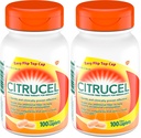 CITRUCEL Caplets Fiber Therapy for Occasional Cescase Relief, 100 count (Pack of 2)