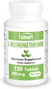 SuperSmart - L-Selenometionín 200mcg za deň (Selenium Supplement) - vysoká absorpcia - Essential Trace Mineral 