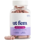 UT-Fem ochrana - močové Tract Defense pre ženy, 3-in-1 Daily Defense Formula chrániť močové tract zdravie, D-Mannose, Cranberry + Hibiscus, Natural Supplement - 60 Vegan Kapsule