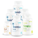 Arches Tinnitus Combo Pack - Teraz s Ginkgo Max 26/7 - Prírodné Tinnitus liečba pre úľavu od zvonenie ucha - 6 Fľaše - 90 Denné dodávky