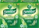Benefiber na Go Prebiotické Fiber Supplement prášok pre trávivé zdravie, denný prášok, neochutené Stick balenia - 36 Sticks (Stock of 2)