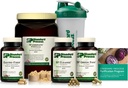 Štandardný proces čistenie Kit s SP Kompletné - Detox & Pečeň podpora - celý potravinársky Fiber Kit pre udržanie zdravé telo - 21-dňový program - Vanilla