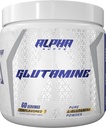 Alpha Supps Pure L-Glutamine Powder - Neochutená aminokyselina, glutamín Nutritional Supplement for Muscle Recovery, Gut & Immune Support - 60 Servings - 300 Grams