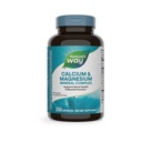 Prírodná cesta Vápnik a horčík Minerálny komplex, podporuje Bone Health & Muscle Function, * 750 mg na 3-Capsule Serving, 250 Kapsule (Backaging May Vary)