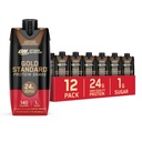 Optimálna výživa Zlatý štandardný proteín Shake, 24 g Bielkoviny, Pripravený na pitie Bielkoviny Nápoje, Čokoláda, 11 Fl Oz, 12 Počet (Backaging May Vary)