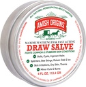 Amish Origins Drawing Salve Ointment, 4 oz Maximum Strength Fast Acting Draw Salve for Splitters, Boil, Bee Stings, Cyst, Anti Itch Cream, Made in USA
