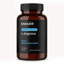 Endur L-arginín doplnok, pomáha podporovať zdravý prietok krvi a funkcie srdca, cvičenie výkon a imunitné zdravie, bez lepku, 350 mg (60 tabliet)