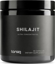 Toniiq Ultra Concentrated 40% Fulvic Acid Shilajit pre mužov - Pure 10:1 Extrakt-tretia strana testované 10x Potency Kapsule- Vysoká potencie a stopové minerály - Vyrobené v GMP Certified Facility