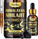 Pure Shilajit Resin Supplement, Shilajit Liquid Drops 600mg Golden Shilajit s Fulvic Acid & 85+ Trace Minerals, Organic Ayurvedic Blend for Energy, Strength, Imunity Support, 2 Fl Oz