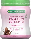 NB OS Natural's Bounty Complete Plant Protein & Vitamín Shake Mix, 12 Servisov