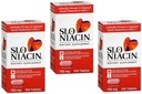 SLO-NIACIN Diétny doplnok jedenkrát denne s 750 mg Niacín Vitamín B z kyseliny nikotínovej na vysokú absorpciu 100 tabliet na fľašu 3 balenia
