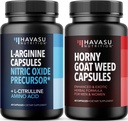 HAVASU NUTRITION Nadržané kozy Weed Kapsule (30 Servings) a L Arginine L Citrulline Supplement (30 Servings)