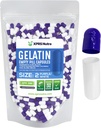 XPRS Nutra Veľkosť 2 prázdne kapsule - 500 Počet prázdnych želatíny Kapsule - Tabletky DIY Kapsule Plnenie - Pure Bovine Pill Gel Caps pre Do-It-Tvoje vlastné doplnky (Purple/White)