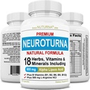 Neuropatia Podpora Nerve Supplement with 600 mg Pure Alpha Lipoic Acid - Maximum Strength Formula, Fortify Nerves in Fingers, Hands, Toes, & Feet - Best Periférne Relief Support - 120 Kapsule
