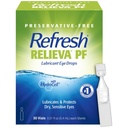 Obnoviť Relieva PF Lubrikantné očné kvapky pre suché oči, bez konzervačných látok, 0,01 Fl Oz s jedným použitím, 30 Počet