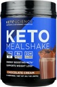 Keto Science Chocolate Cream Ketogenic Meal Shake Dietary Supplement, Paleo Friendly, 20,7 Ounces (Pack of 1)