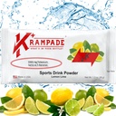 Krampade Original 2K - 2000mg High Draslík Cramp Relief Electrolyte Drink Powder: Rýchlejšia regenerácia, Slow Function, Optimalized Hydration 20 Single Serving Pakets (Lemon Lime)