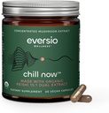 CHILL teraz organické Reishi huby doplnok - 15:1 Reishi Dual Extract v 60 Vegánskych kapsulách (250mg)