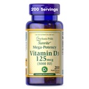Puritánska pýcha Vitamín D3 5000 IU mäkké gély, 0,3 Ounce