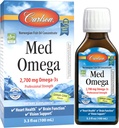 Carlson Med Omega, Lemon-Lime, 2,700 mg Omega-3s, 100 ml