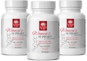 Hot Flash Menopauza Relief - Dámske podporné komplex prírodné - Licorice Root Extract - 3 Fľaša (180 Kapsule)