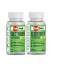 SaltStick Fastchews 60 Gróf Elektrolytu Náhradná citrónová Lime 2 balenie (120 celkové tablety)