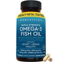 Viva Naturals Omega-3 Fish Oil, Triple Strength, 2500 mg, 30 Softgels 